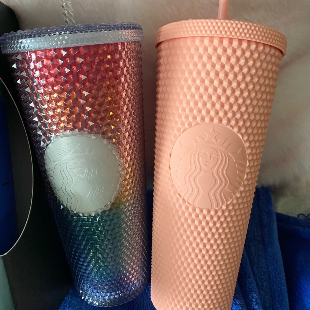 Starbucks studdded cups rare